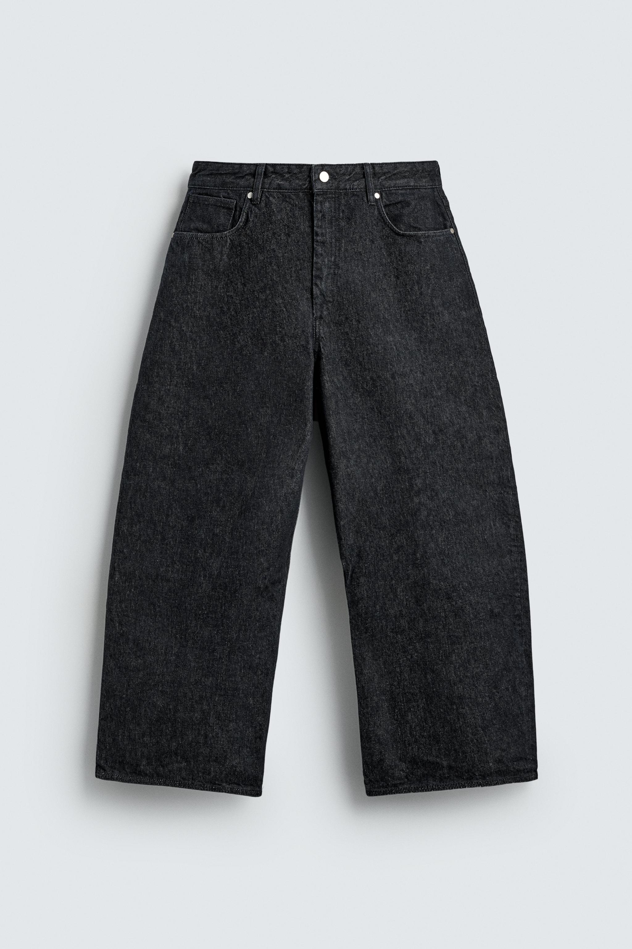 ワイドフィットデニムパンツ - インディゴブルー | ZARA Japan / 日本