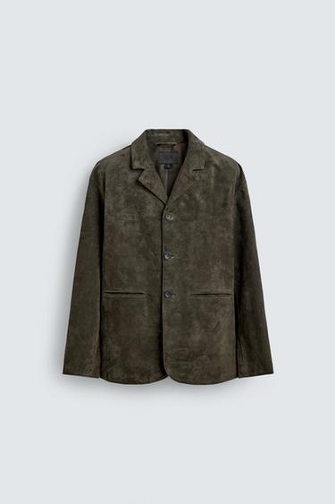 RUSKIND BLAZER - Kaki fra Zara