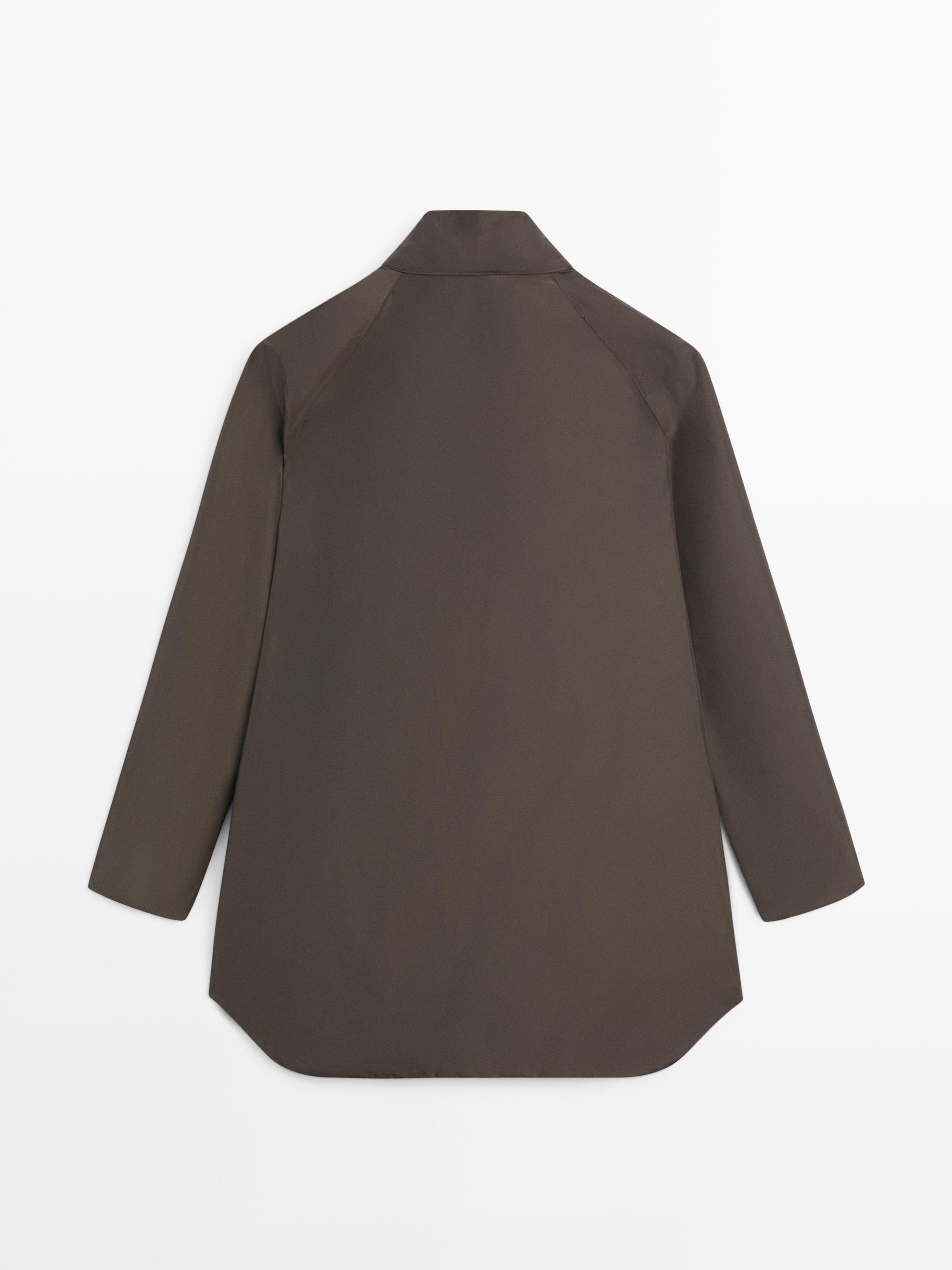 Veste longue matelassée