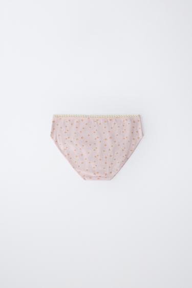 6-14 YEARS/ SIX-PACK OF FLORAL BRIEFS - Multicoloured by Zara - Image 3