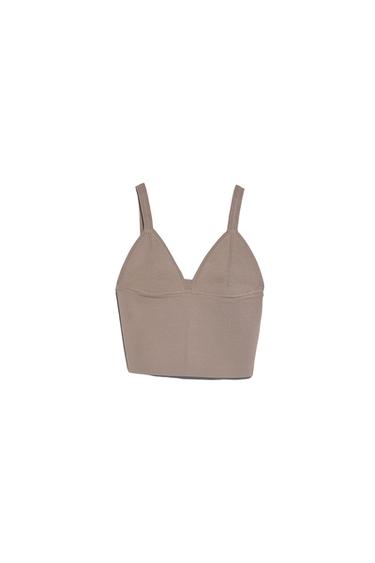 KNIT CROP TOP