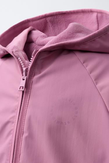 BLOUSON RÉVERSIBLE POLAIRE - Rose de Zara - Image 5