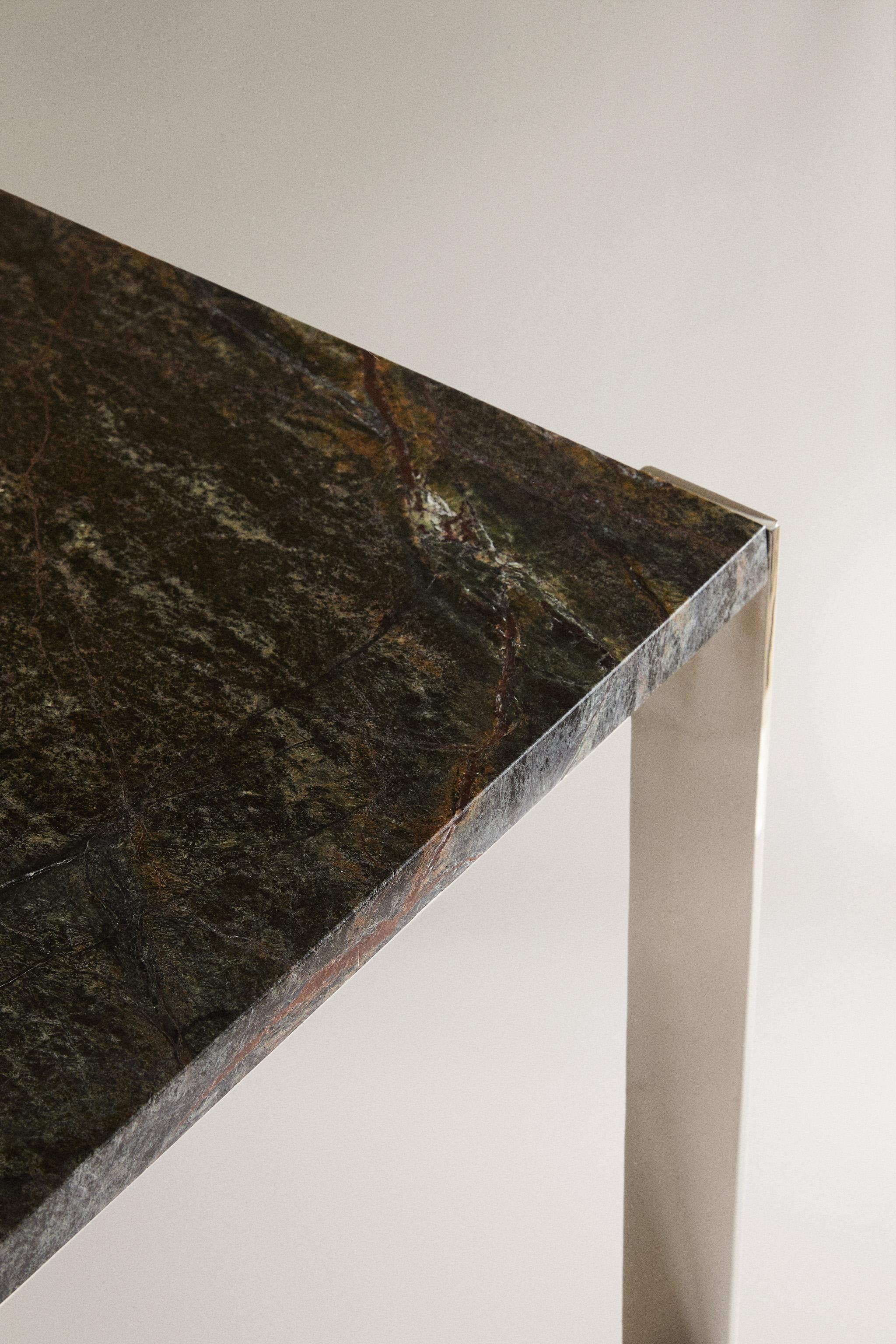 マーブルメタル サイドテーブル - ブラック | ZARA Japan / 日本