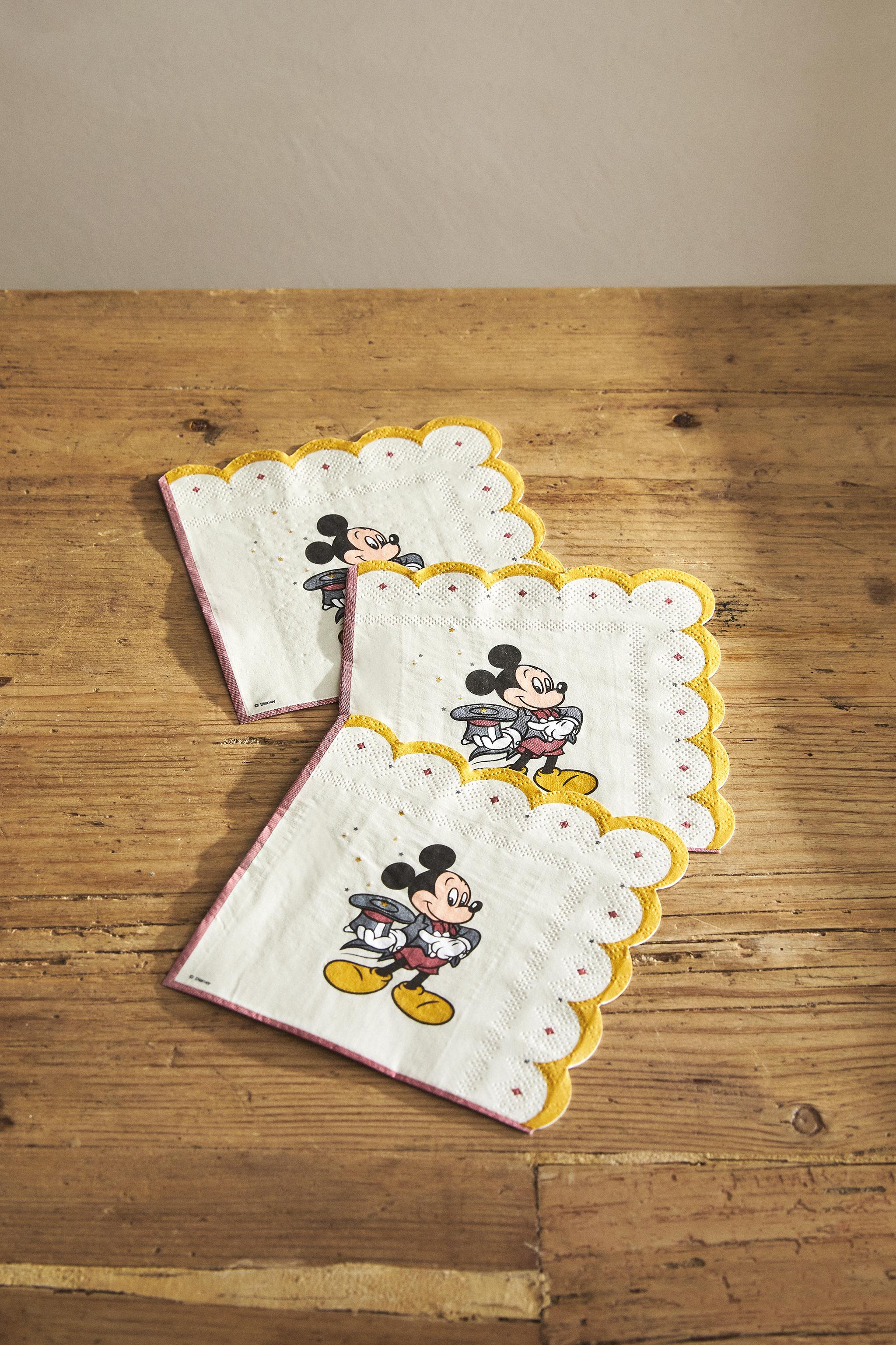 PACK SERVILLETAS INFANTILES PAPEL MICKEY MOUSE © DISNEY (PACK DE 20) -  Multicolor