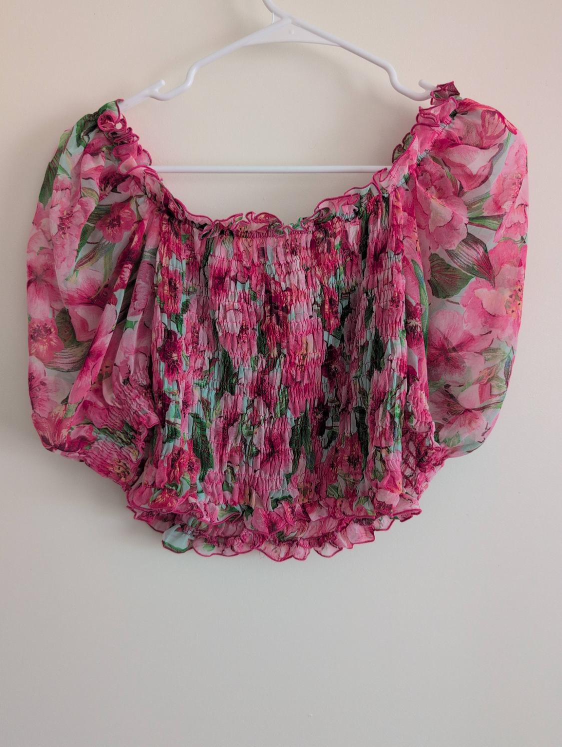 STRETCHY PRINT TOP - Image 4