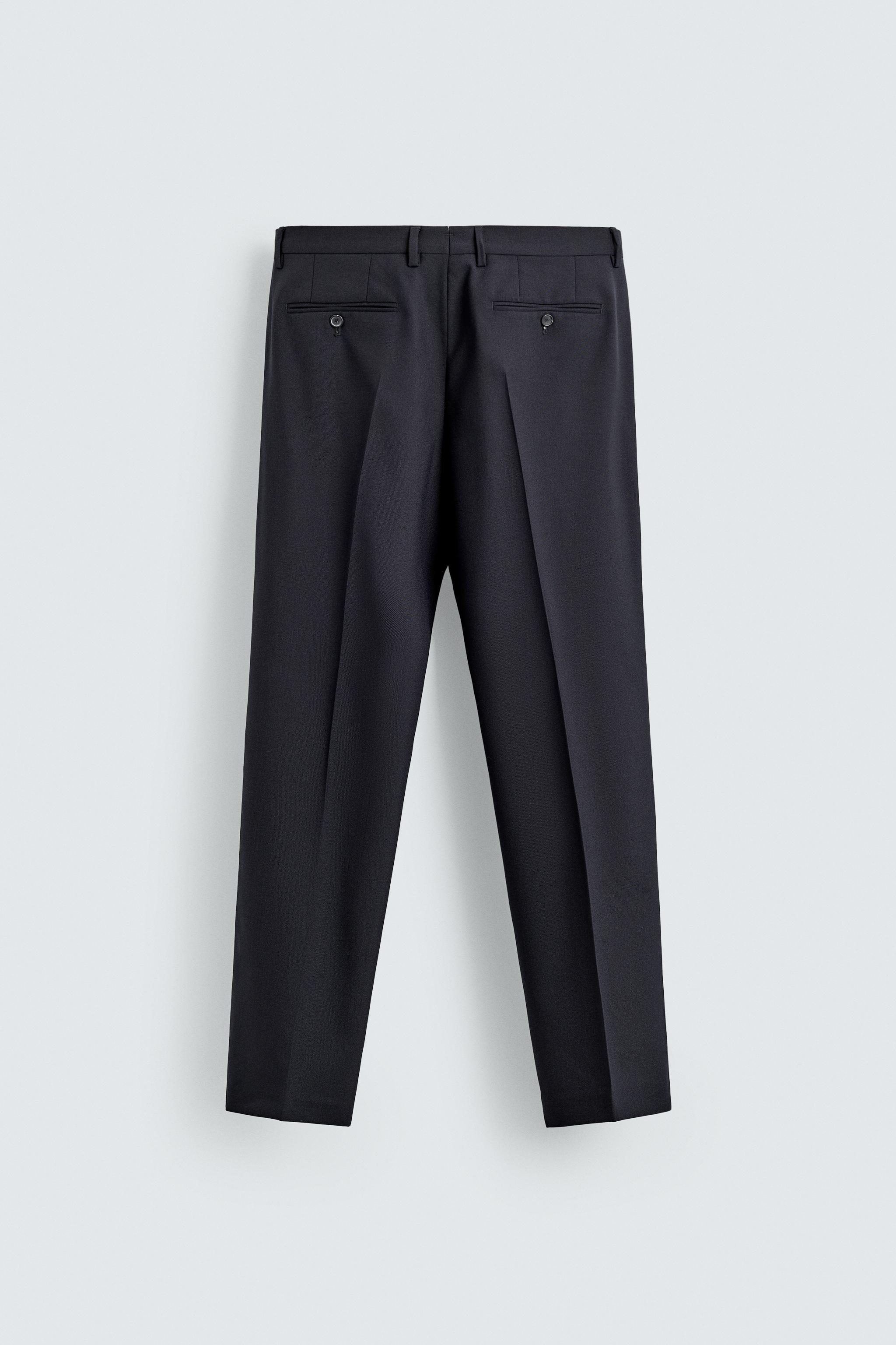 PANTALON DE COSTUME 100% LAINE