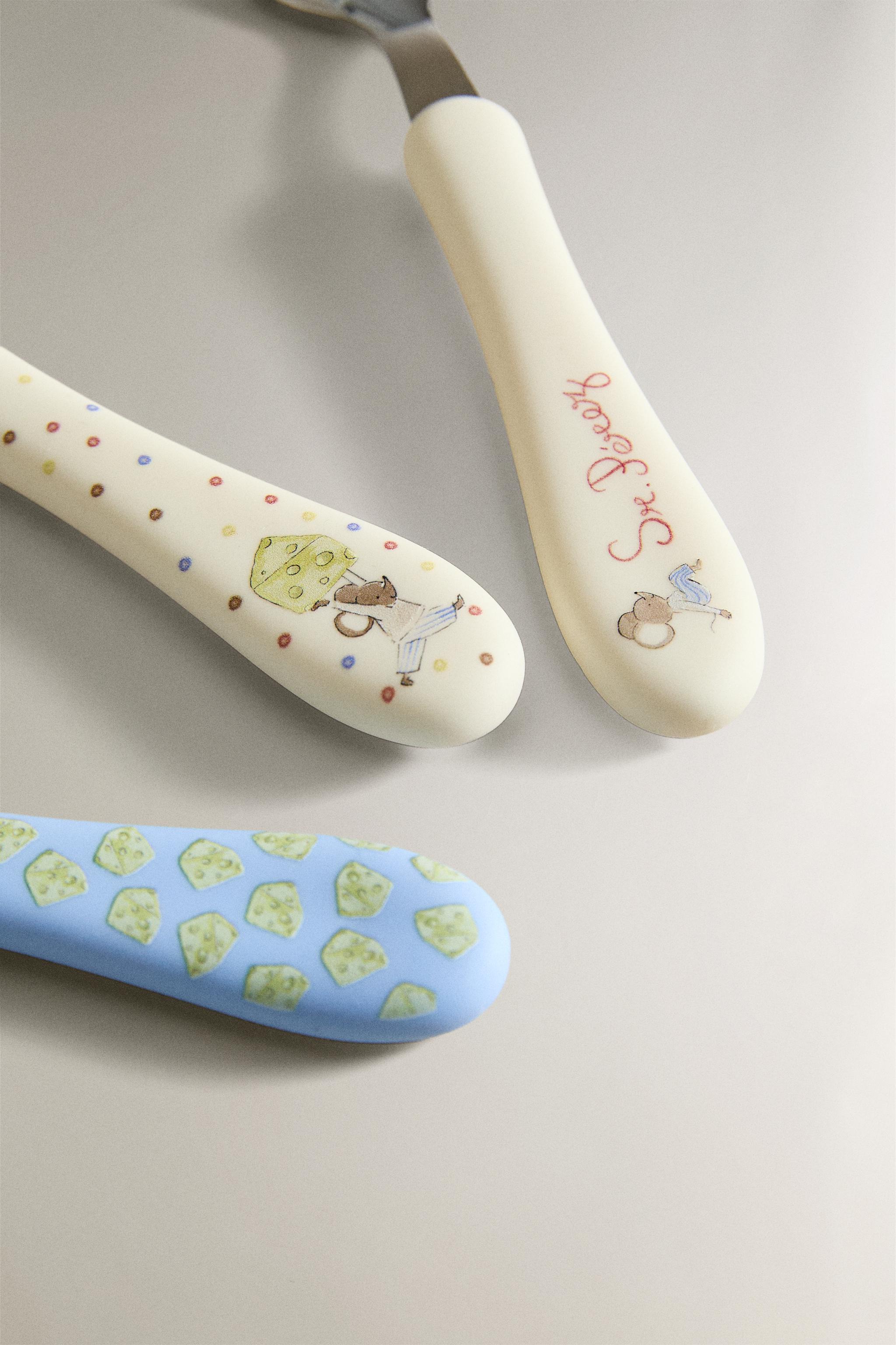 Zara KIDS CERAMIC MR. PÉREZ FLATWARE SET — фото 3