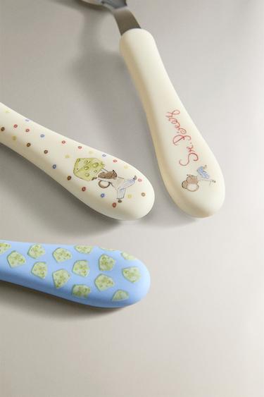 KIDS' CERAMIC TOOTH FAIRY CUTLERY SET - Multicoloured by Zara - Image 2