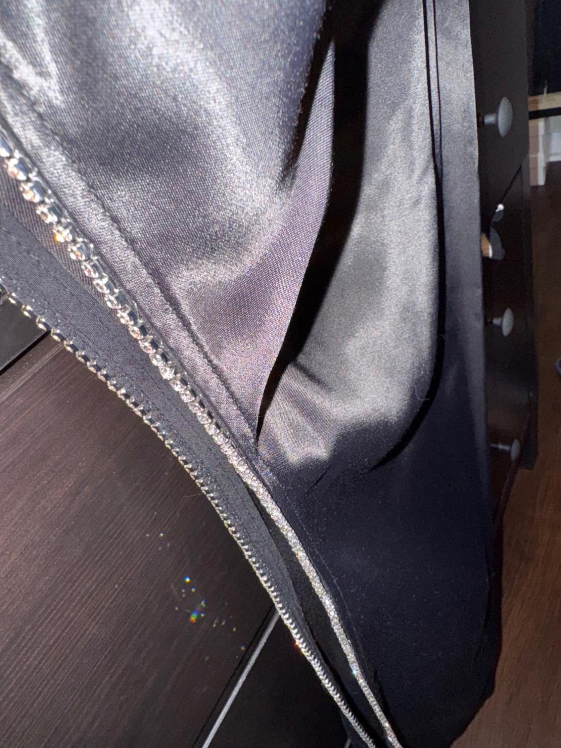 RHINESTONE ASYMMETRIC SKIRT - Image 3