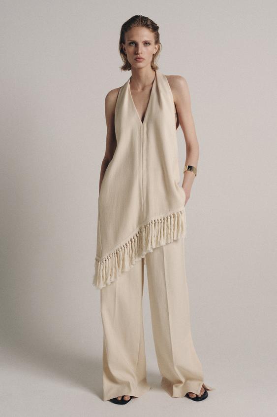 ZW COLLECTION WIDE LEG PANTS from Zara - $79.90