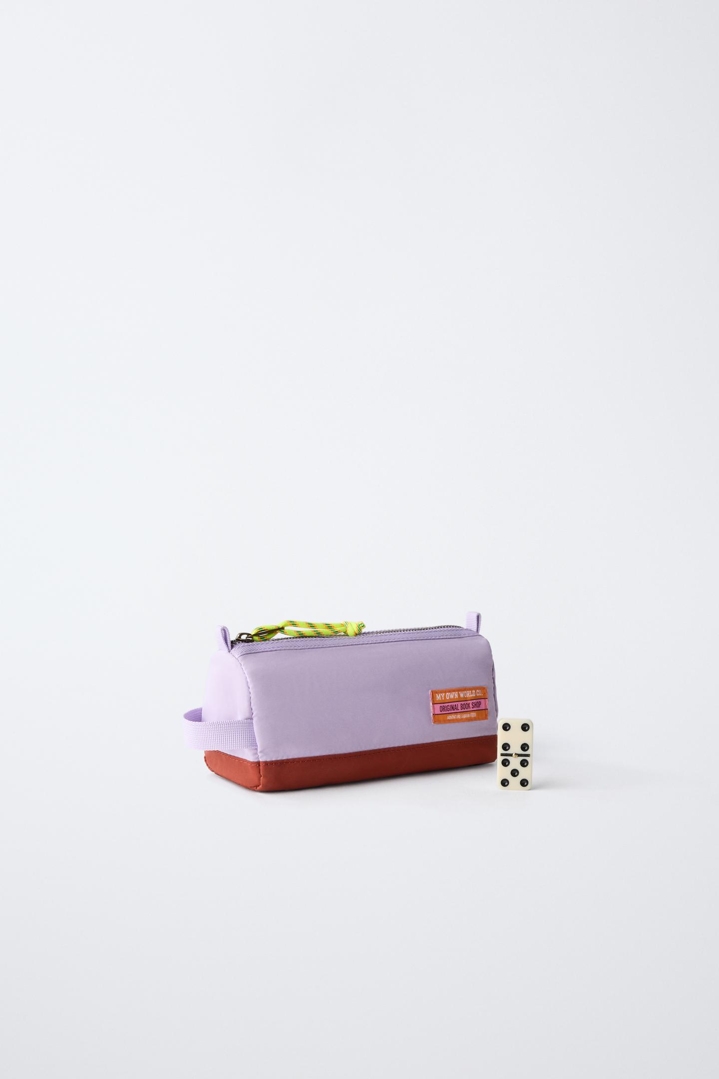 Детский несессер Zara Multicolor Toiletry Bag, цвет: Сиреневый — фото 6