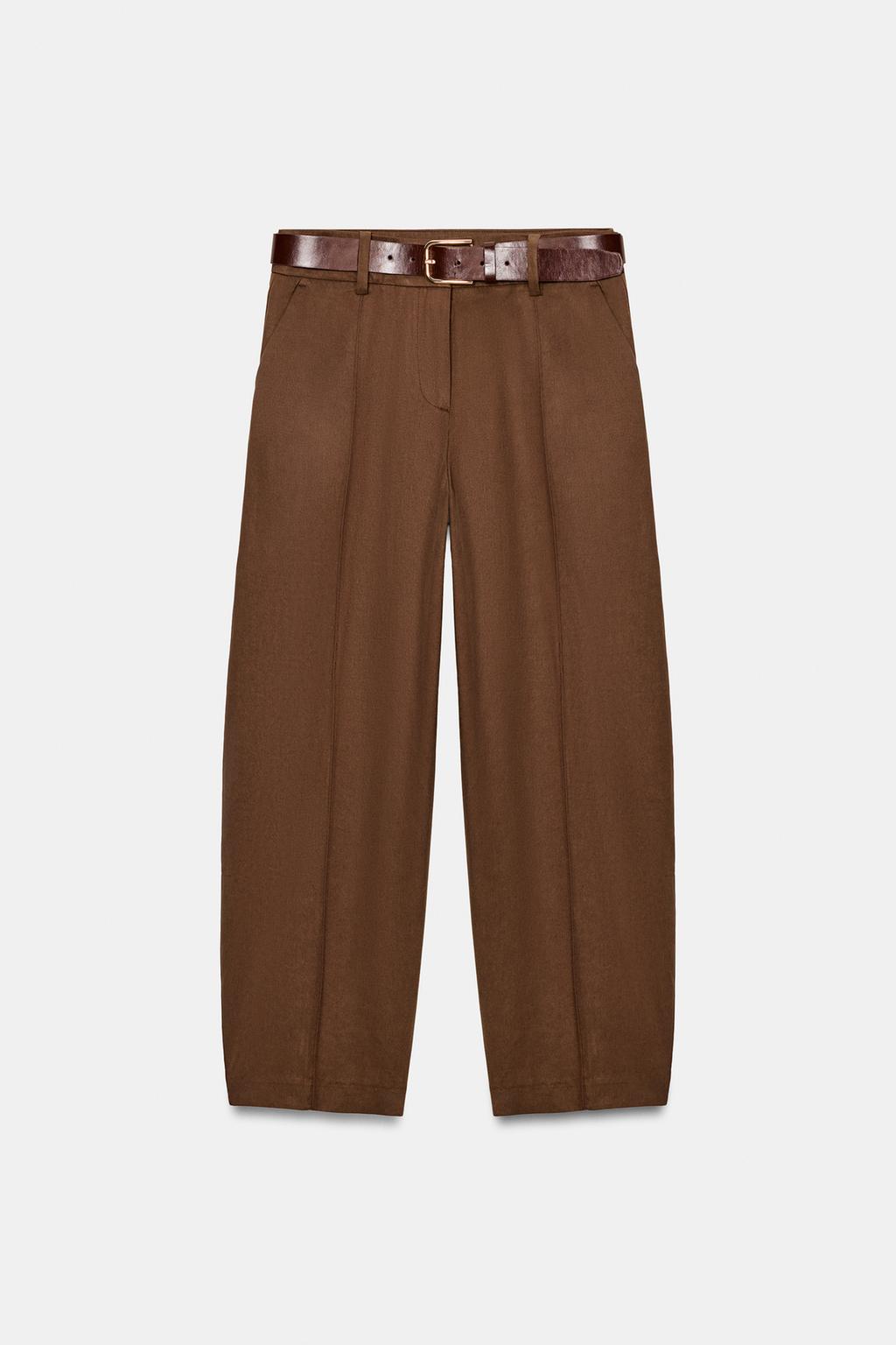 BELTED BALLOON PANTS - image 2