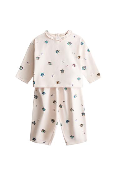 CONJUNTO DE PIJAMA INFANTIL DE ALGODÃO MY LITTLE PONY© - Rosa da Zara