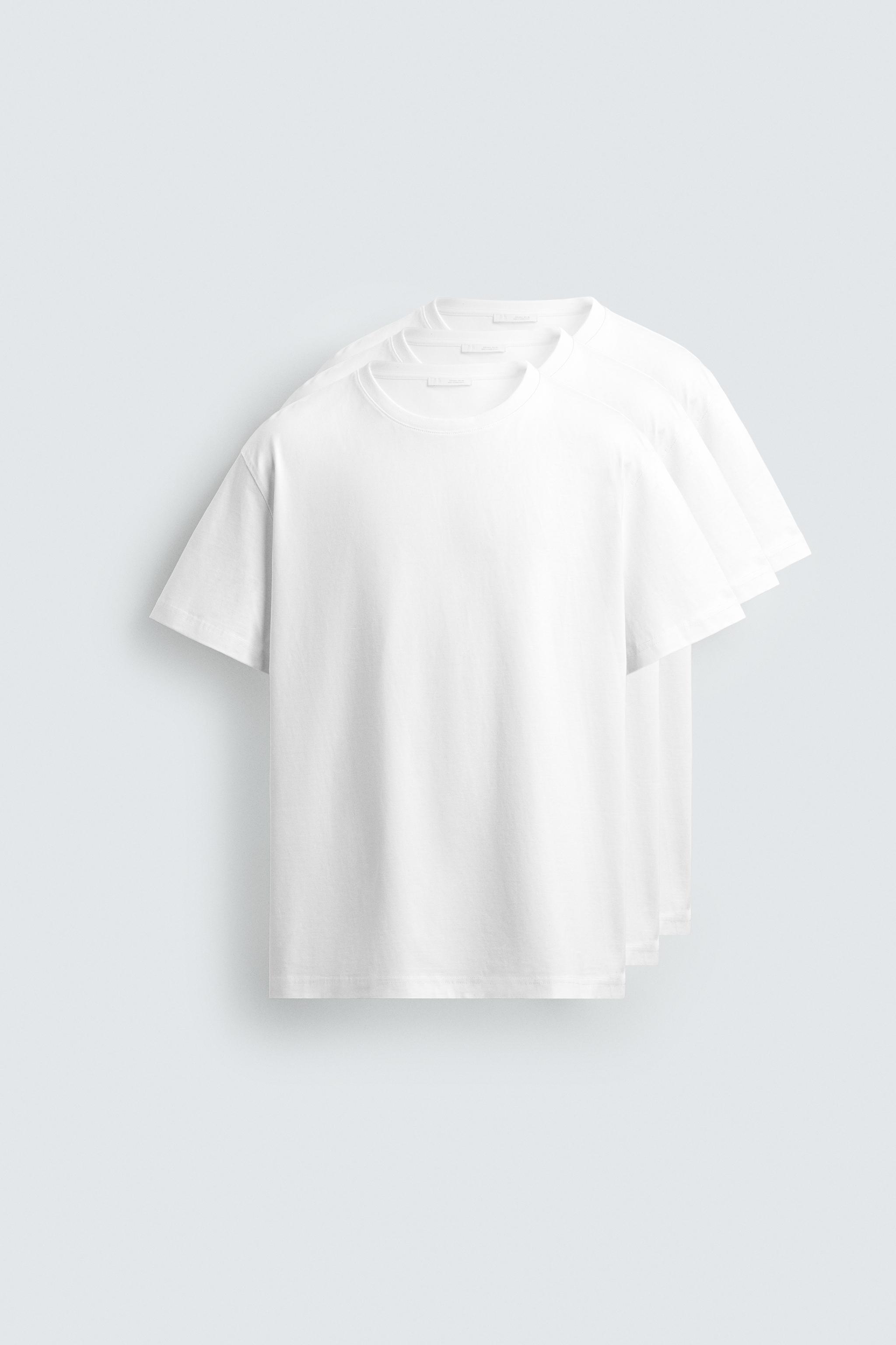 LOT DE 3 T-SHIRTS BASIQUES MEDIUM WEIGHT /02