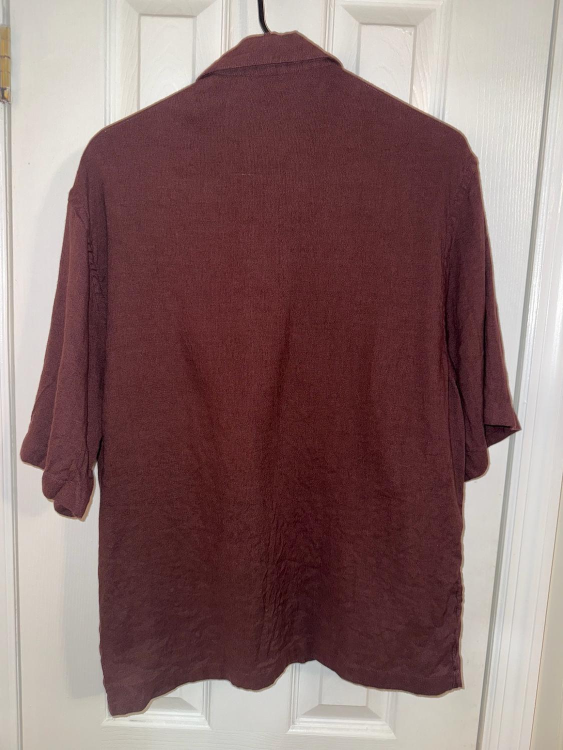RELAXED FIT LINEN BLEND SHIRT - Image 2