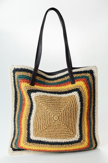 MULTICOLOURED TOTE BAG - Multicoloured by Zara