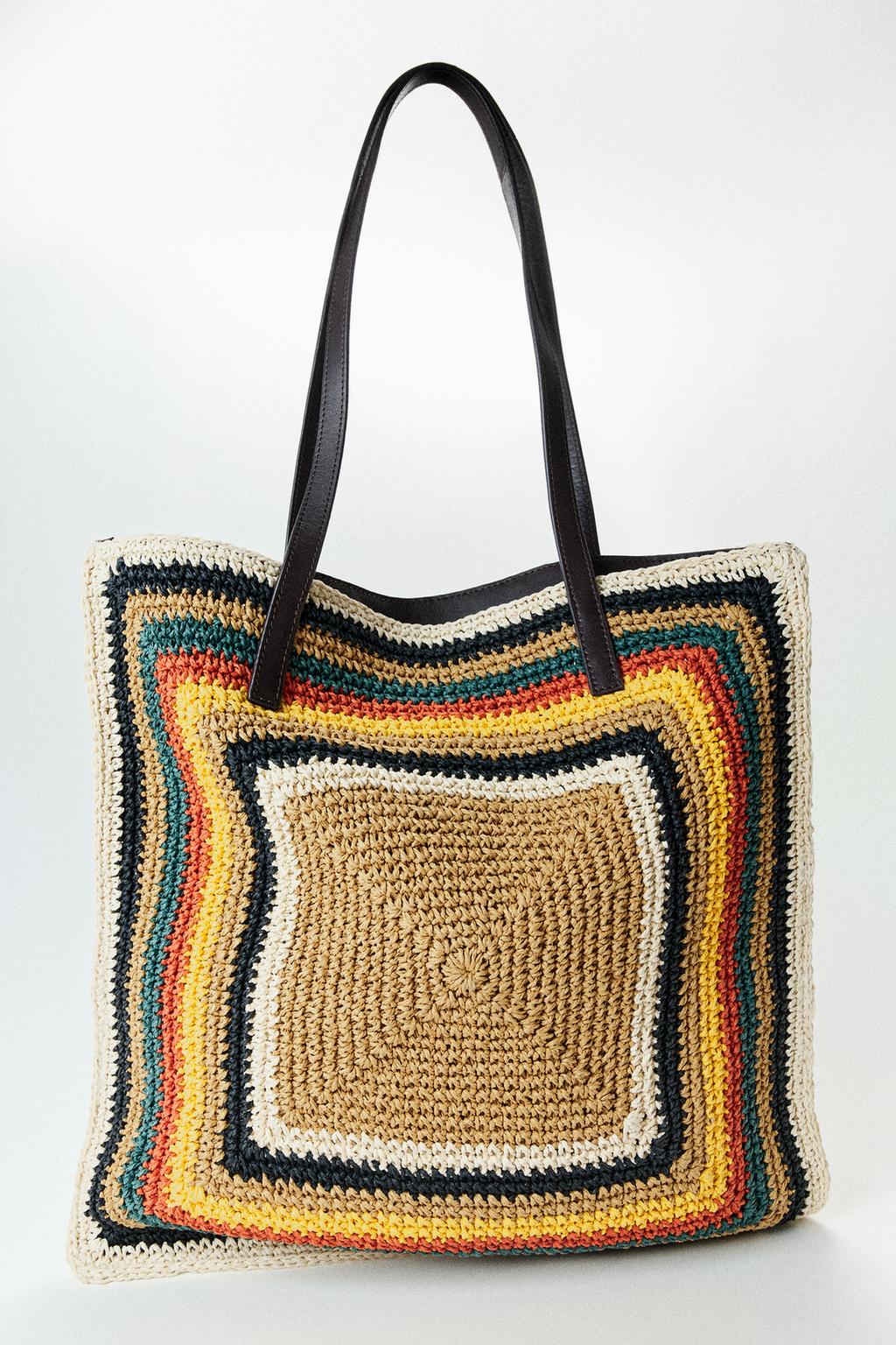 MULTICOLOURED TOTE BAG