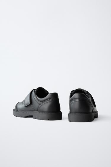 LEATHER SHOES - Black by Zara - Image 4