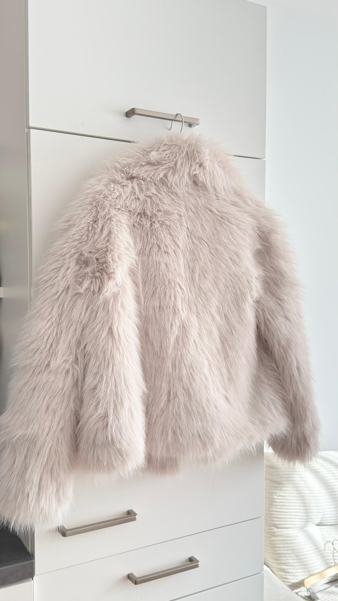 FAUX FUR JACKET ZW COLLECTION - Image 3