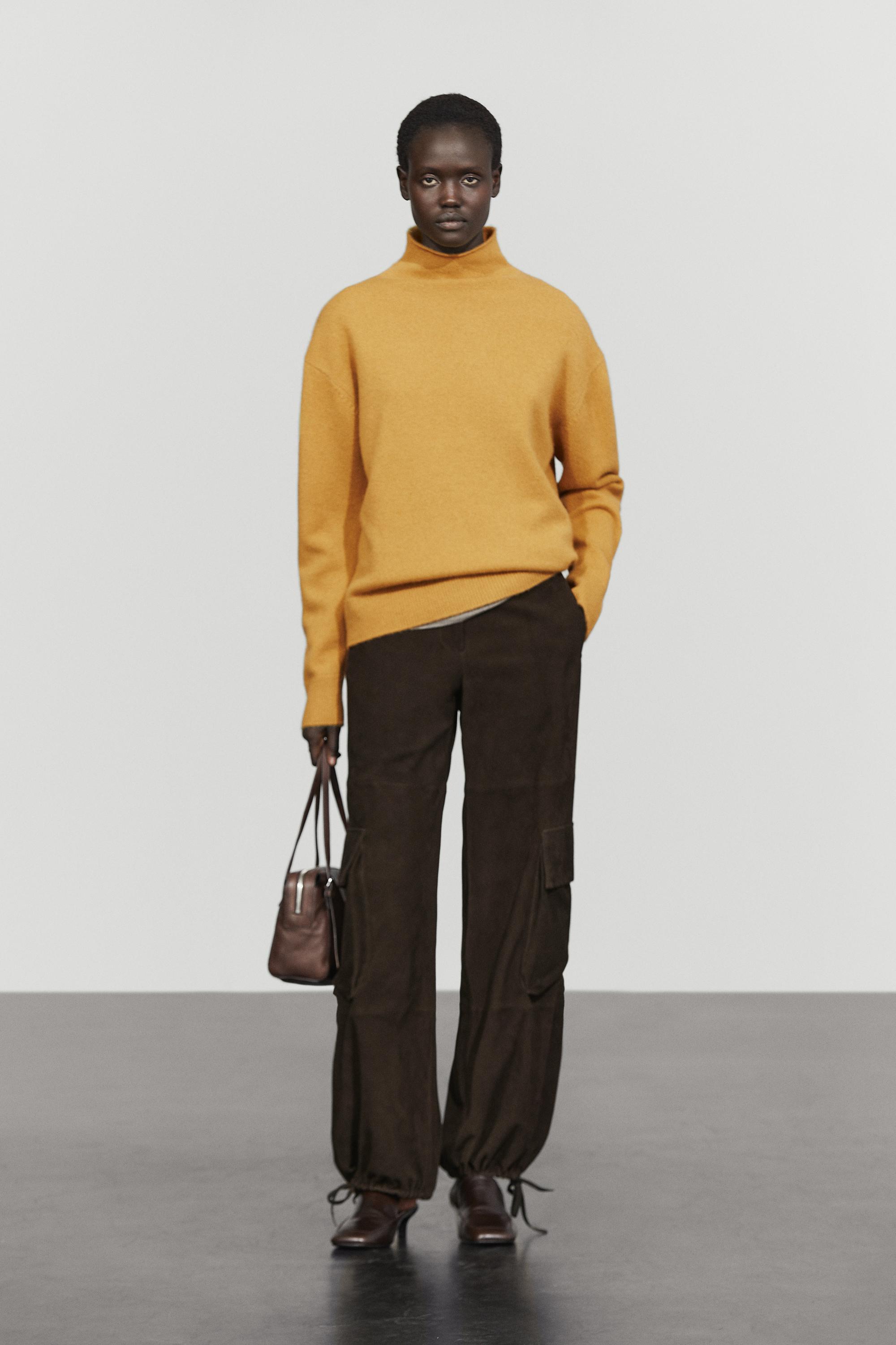 Pull oversize en maille 100 % cachemire