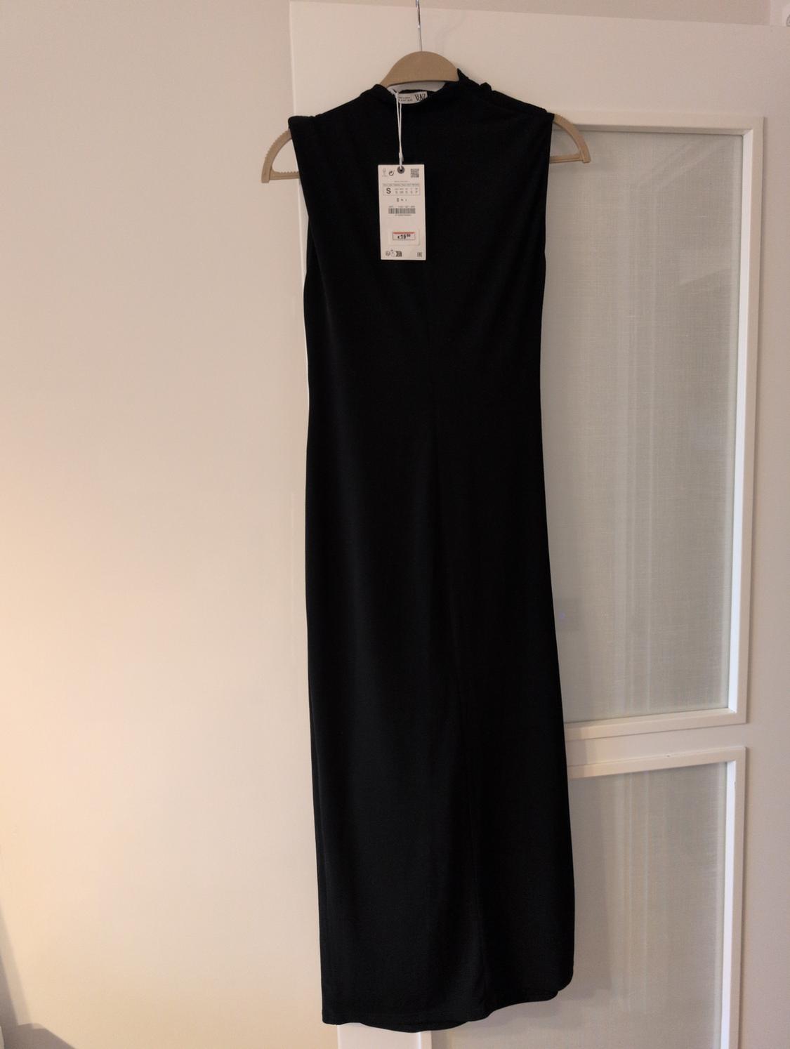 VESTIDO NEGRO CRUZADO EN PECHO - Image 2