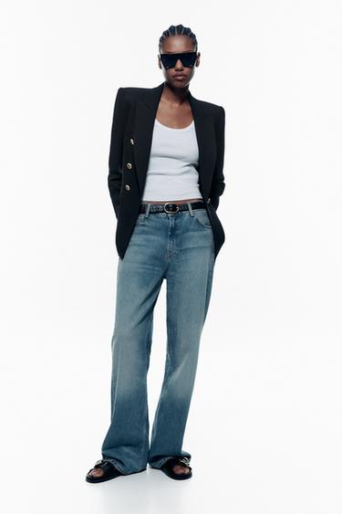 TAILORED DOUBLE-BREASTED BLAZER - Black by Zara - Image 0