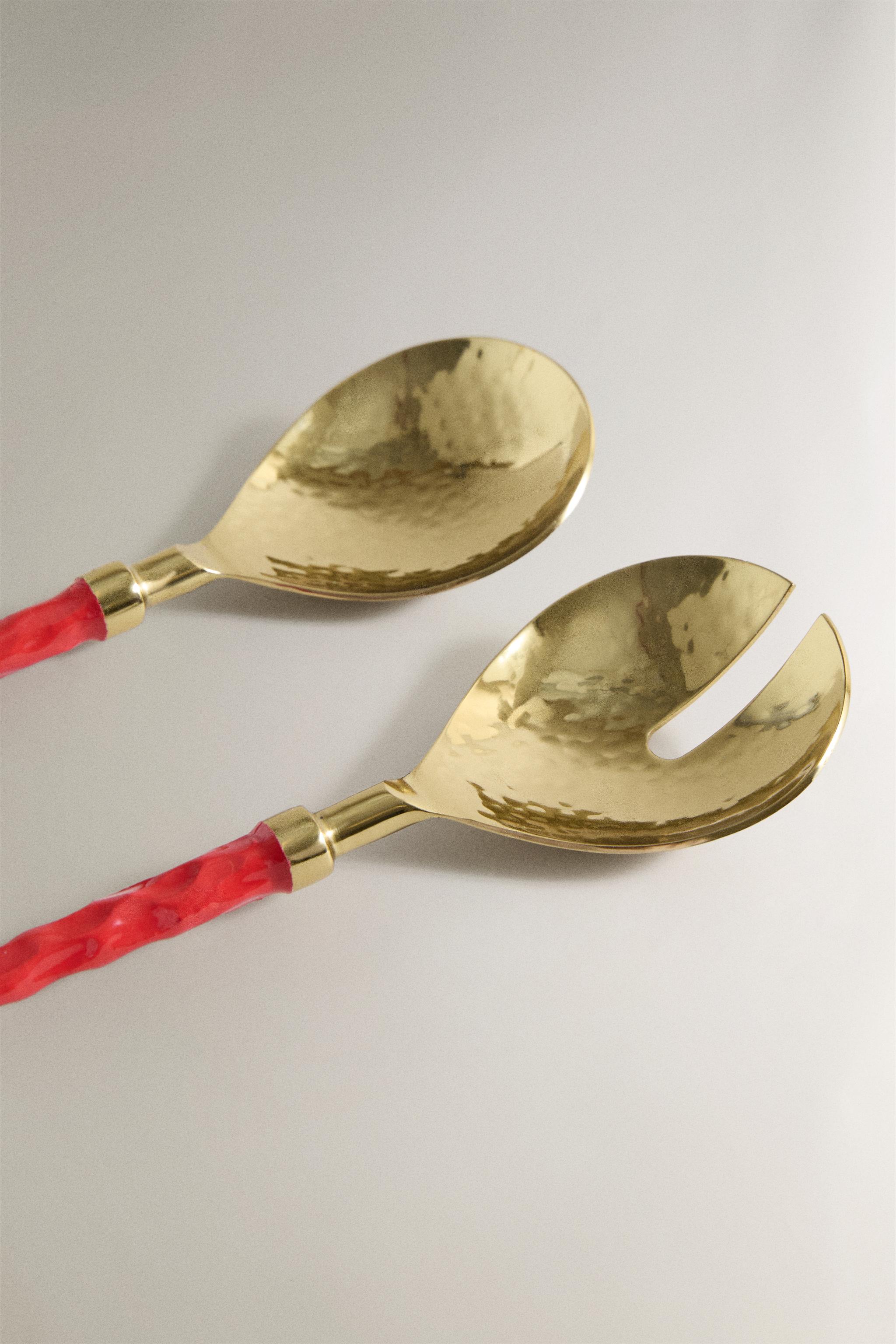 CORAL SERVING CUTLERY SET | MARISA BERENSON — Coral