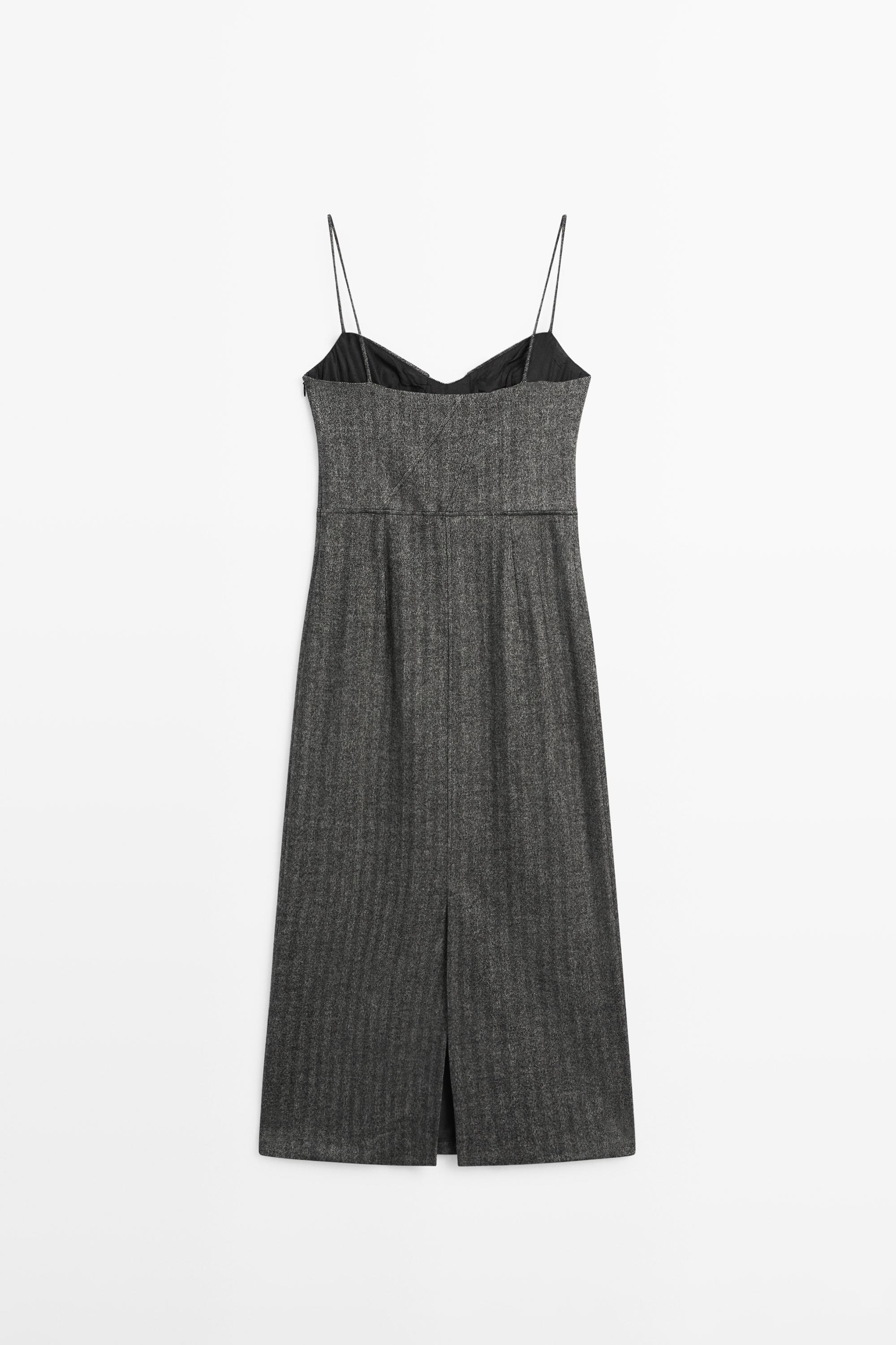 Strappy midi dress