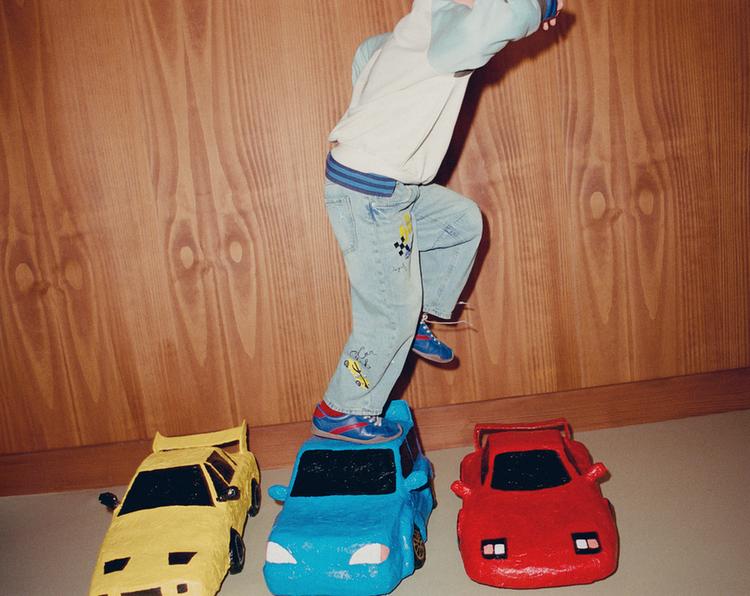 JEANS BAGGY HOT WHEELS MATTEL ©