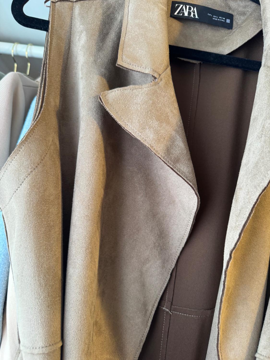 FAUX SUEDE VEST - Image 3