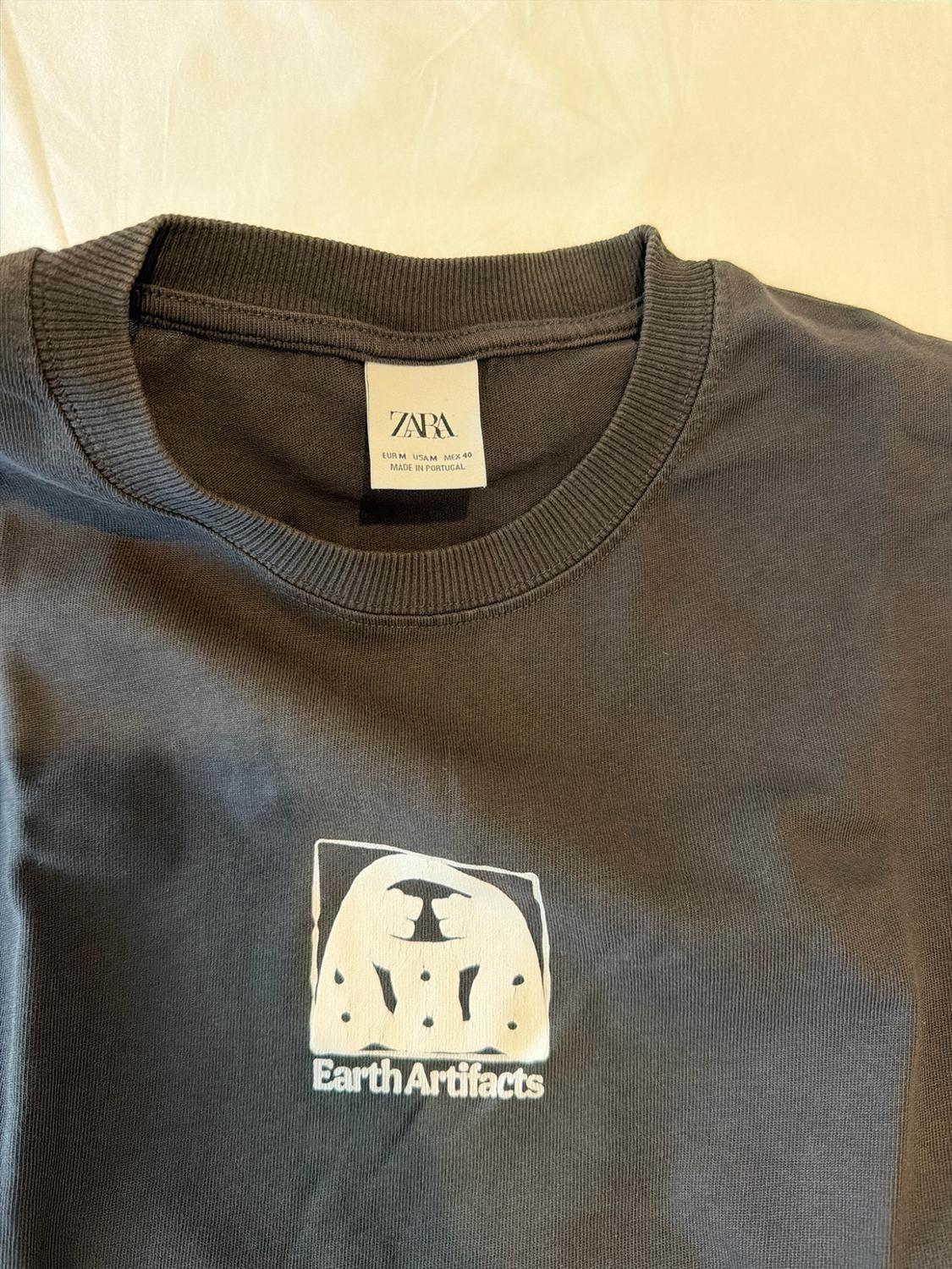 CONTRAST PRINTED T-SHIRT - Image 4