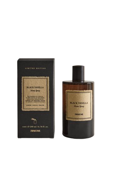 (200 ML) BLACK VANILLA AIR FRESHENER SPRAY - Black by Zara