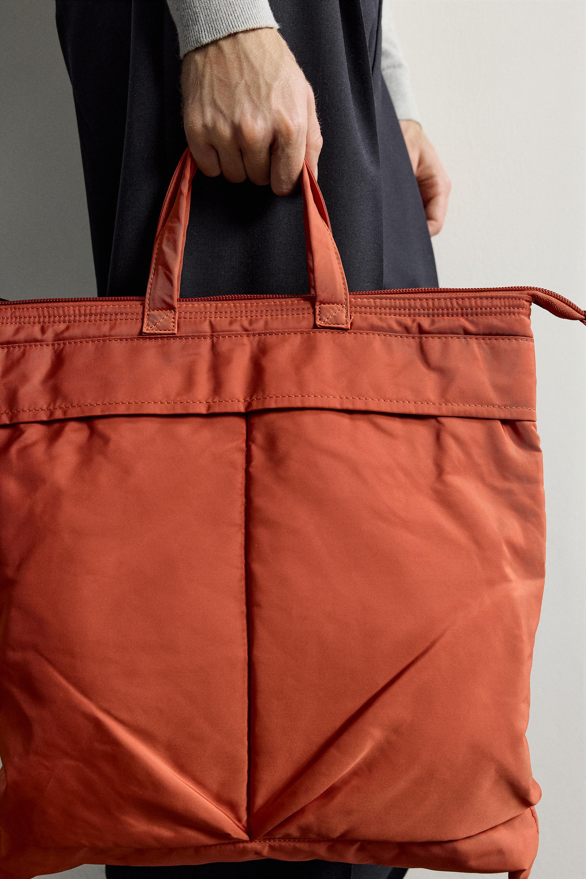 Zara Naylon Tote Çanta