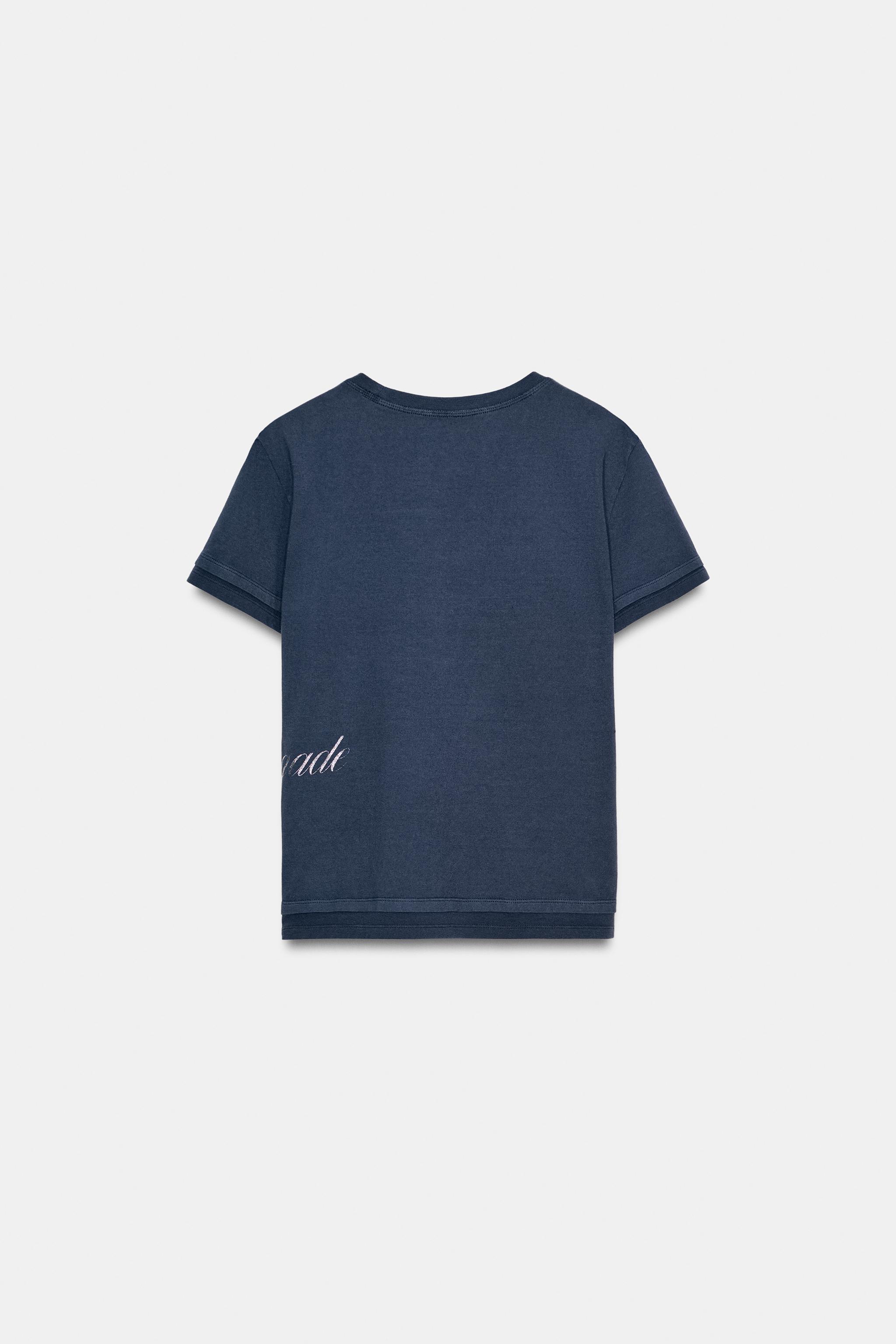 FOIL TEXT T-SHIRT