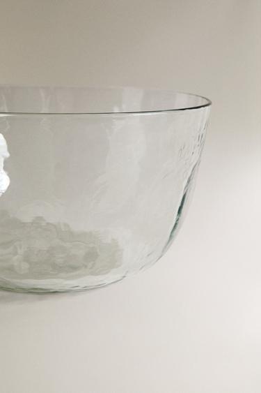 SALADIER VERRE MARTELÉ - Transparent de Zara - Image 3