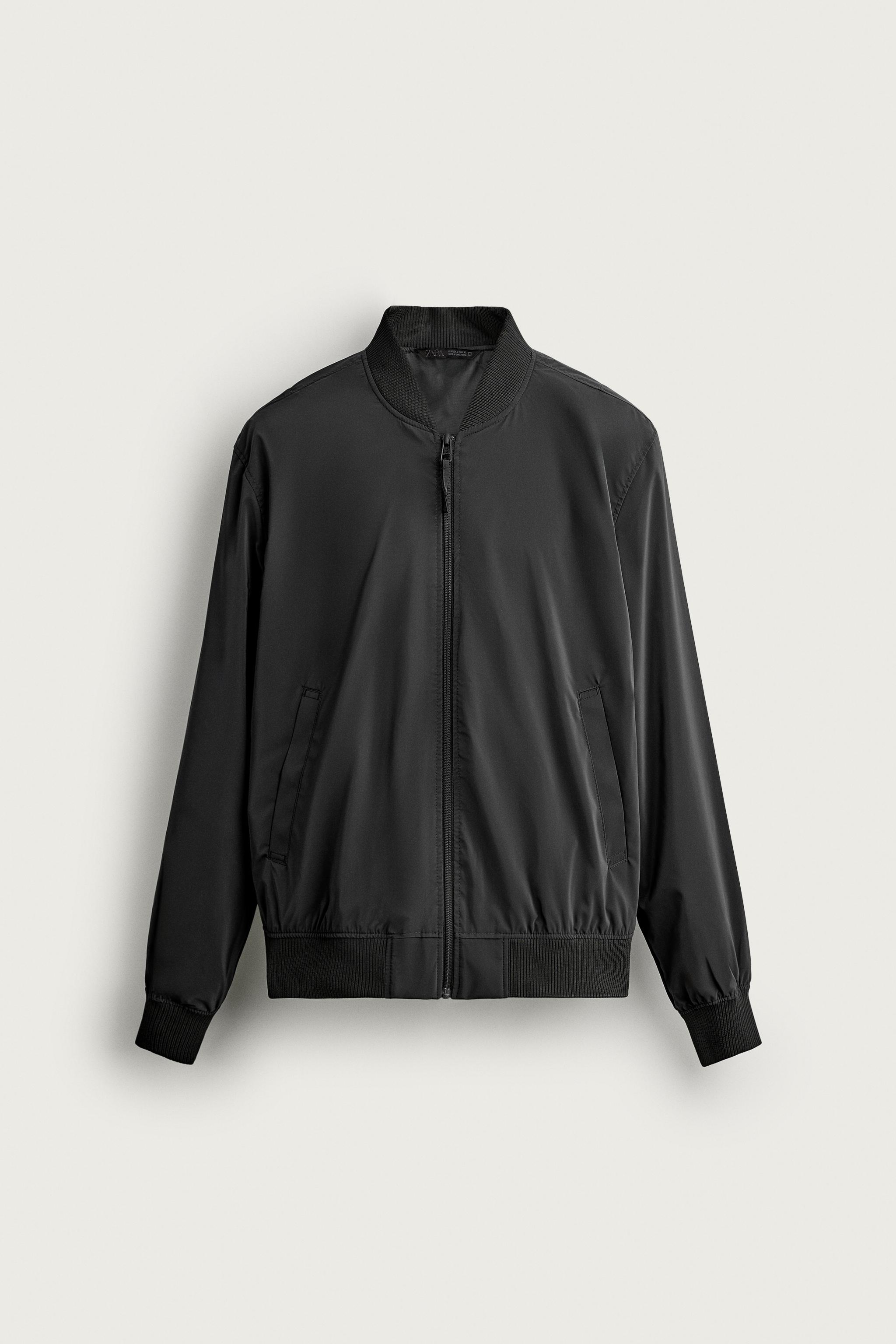 TECHNICAL BOMBER JACKET — Black