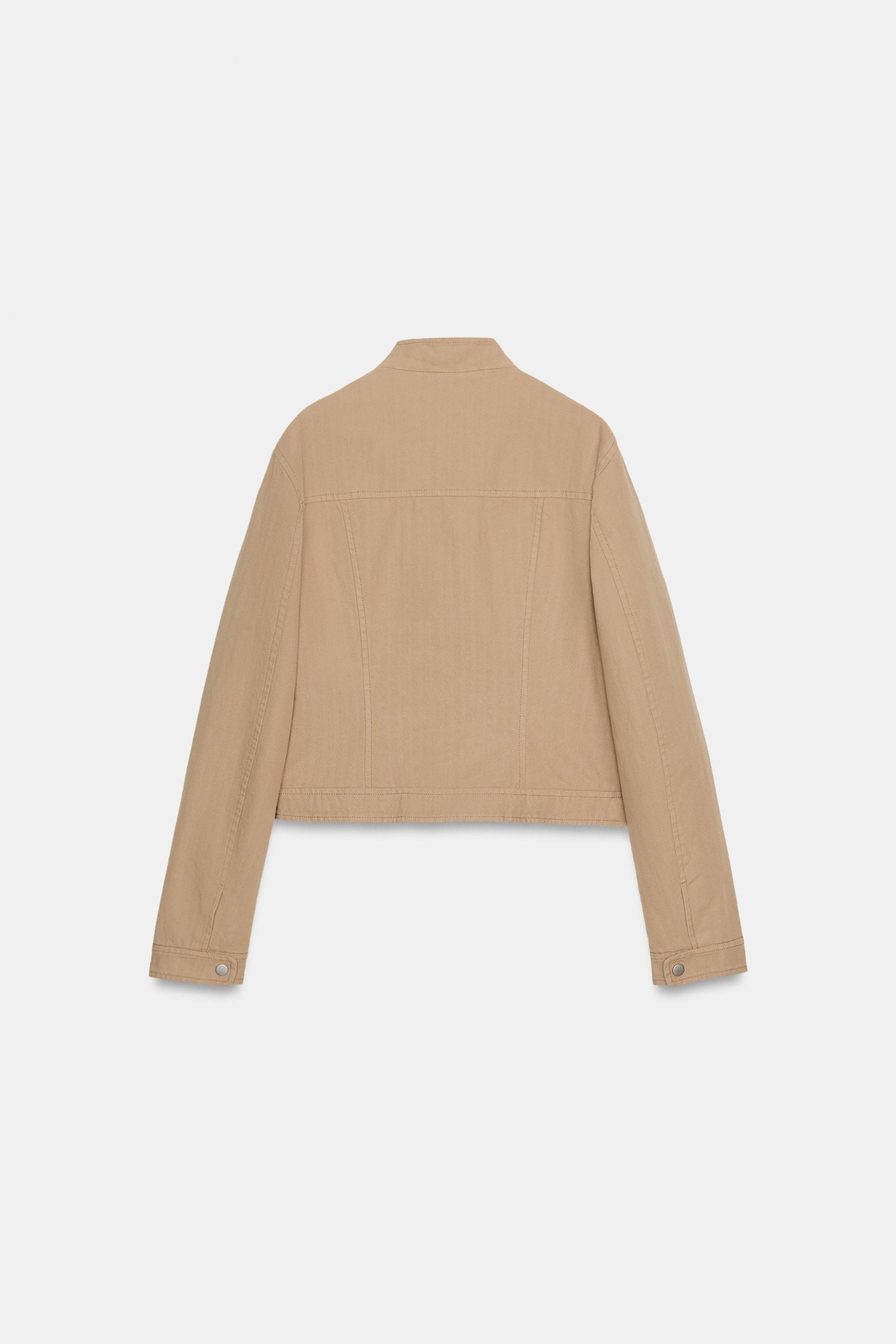 VESTE EFFET DÉLAVÉ