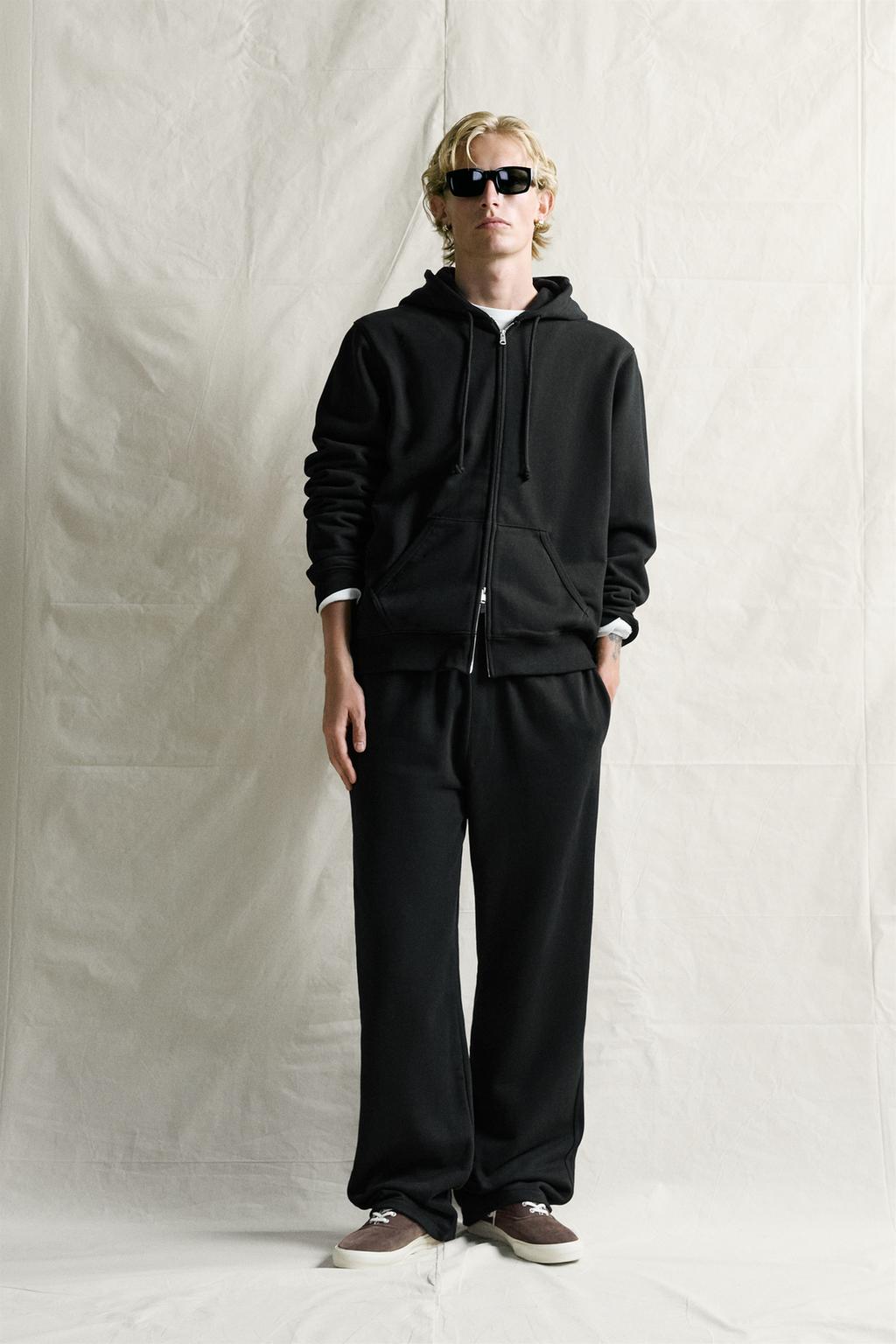 Zara Relaxed fit idman şalvarı