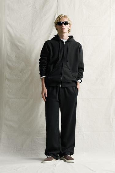 RELAXED FIT JOGGERS - Black by Zara - Image 0