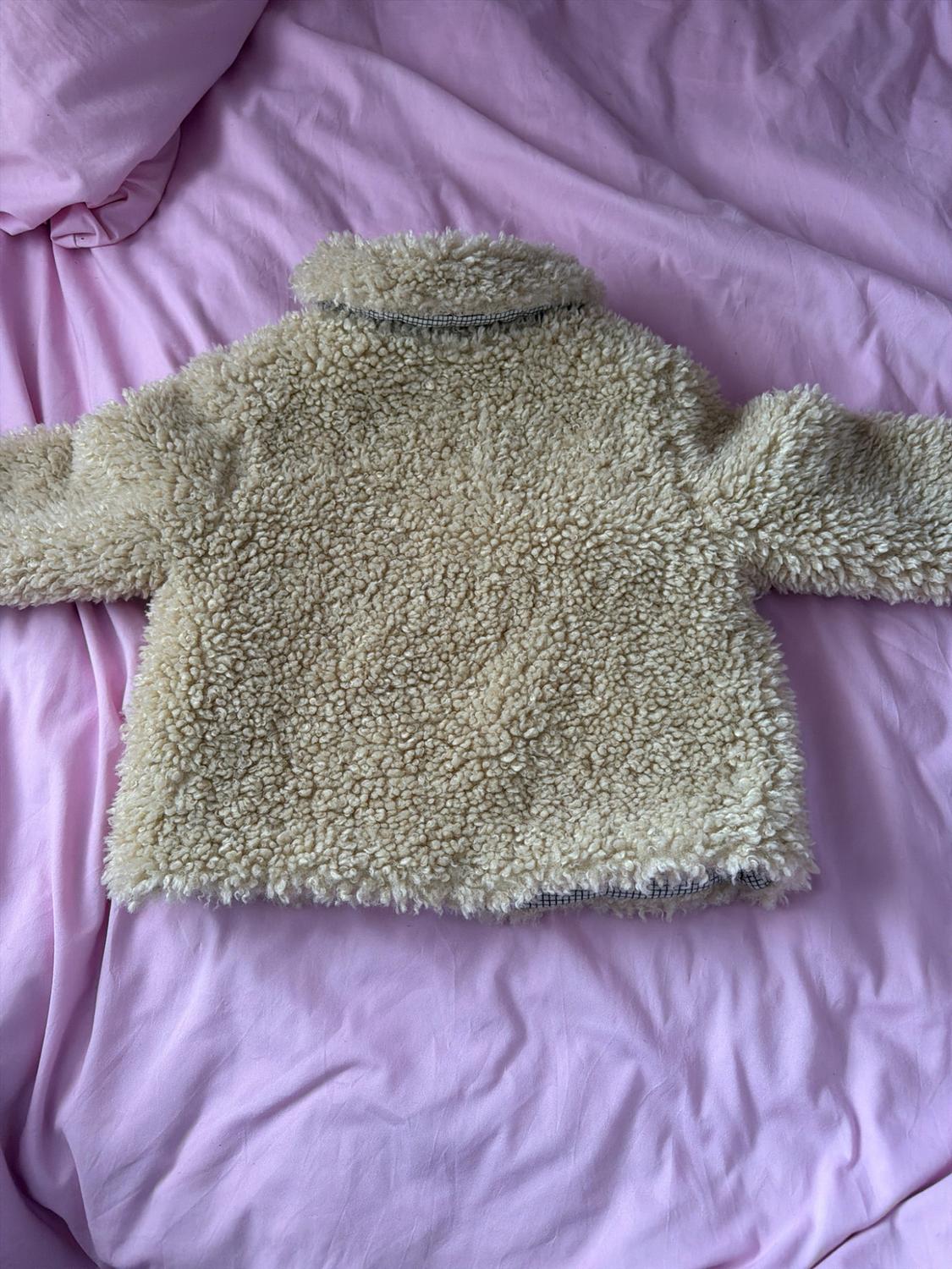 FAUX SHEARLING TOGGLE JACKET - Image 2