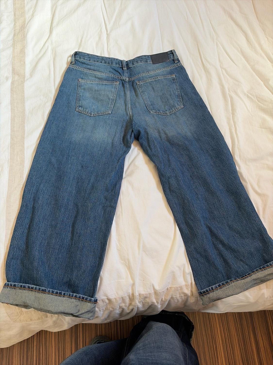 Z1975 HIGH-WAIST BELTED CULOTTES JEANS - Image 2