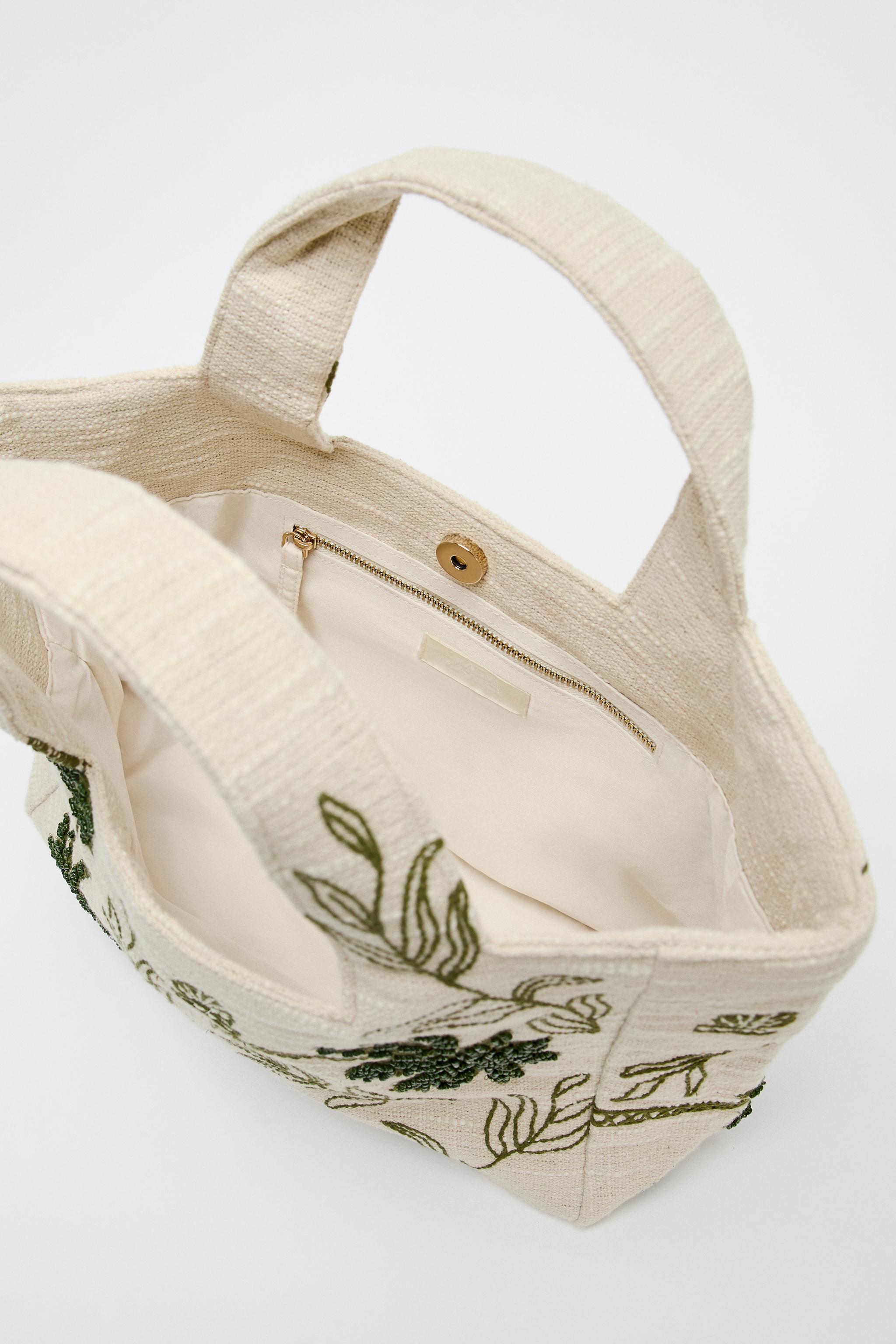 SAC EN TISSU À MOTIFS
