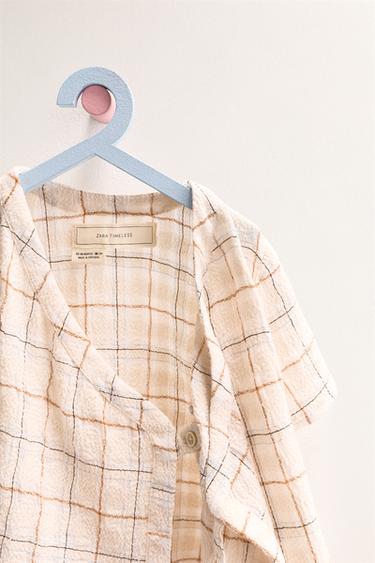 ZARA TIMELESS - CHECK SET - Ecru by Zara