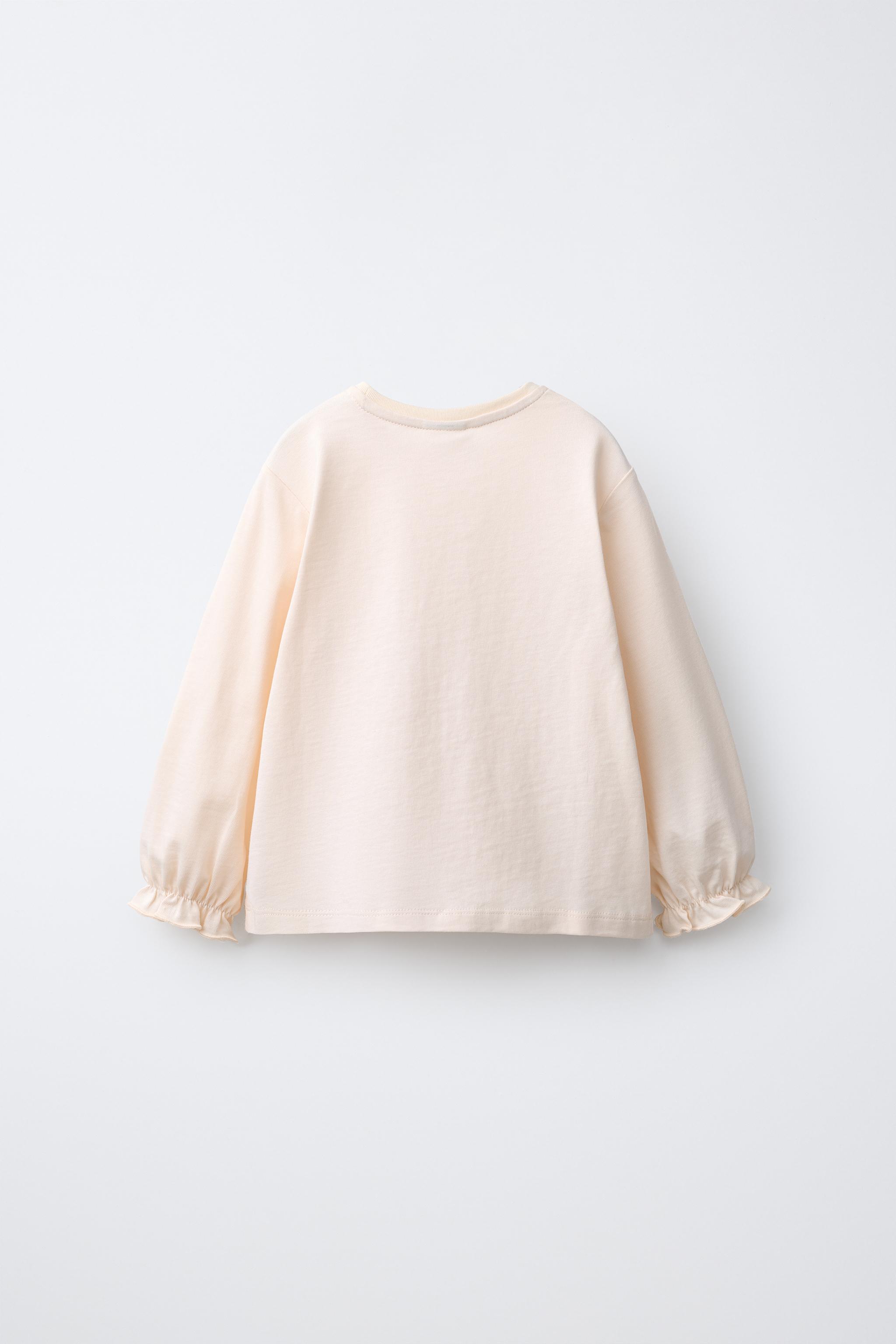 GATHERED BOW T-SHIRT