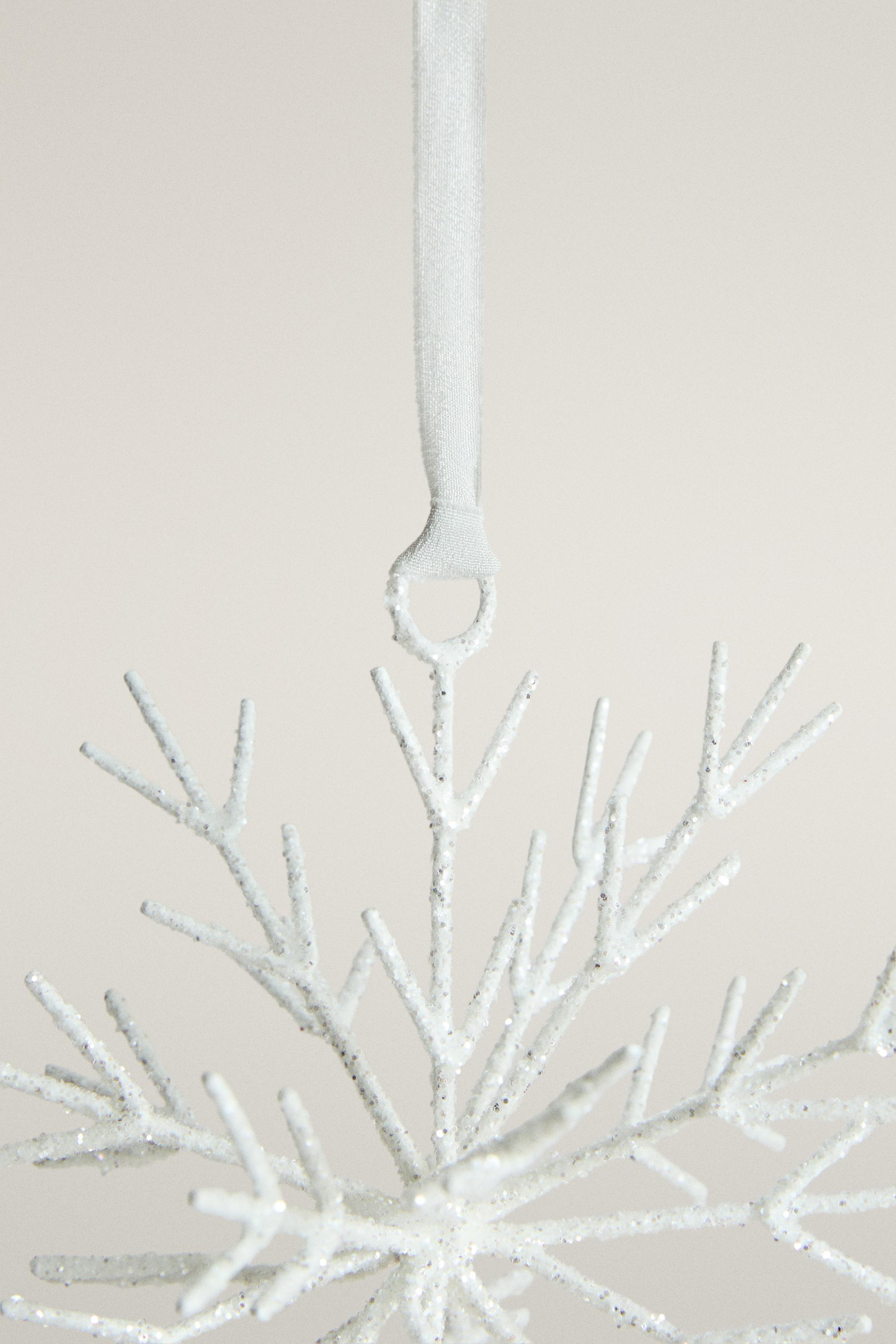 DÉCORATION SAPIN FLOCON DE NEIGE