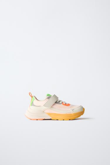 Zara SPORTY ATHLETIC SNEAKERS - Orange