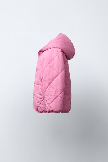 VESTE MATELASSÉE DÉPERLANTE - Rose de Zara - Image 2