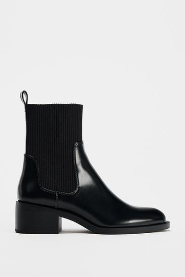 ブラックショートブーツ - レディース | ZARA 日本