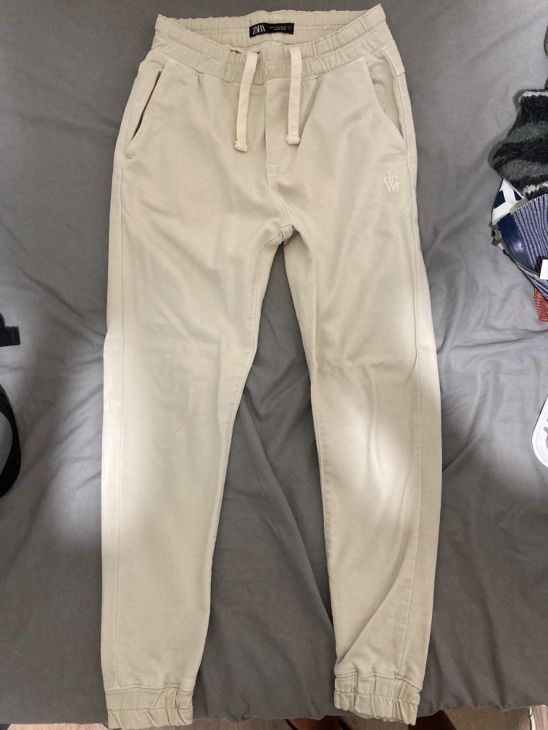 SOFT DENIM TROUSERS