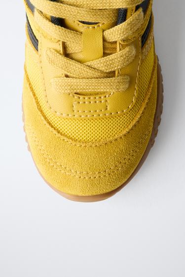 COMBINED SPORTS TRAINERS - Yellow by Zara - Image 3
